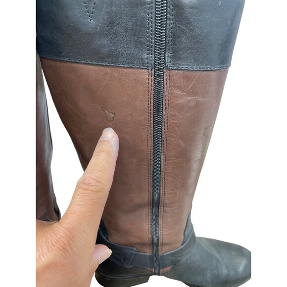 Ralph Lauren Womens Brown Leather Knee-High Equestrian Riding Boots 7B SKU 8964 - Picture 2 of 16